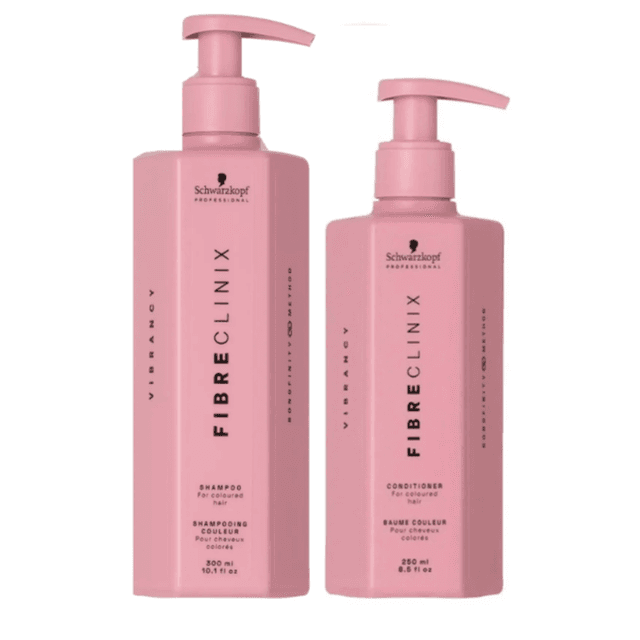 Fibre Clinix Vibrancy Shamp/Cond at APEX HAIR + COLOR STUDIO in Austin, TX
